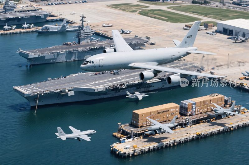 军事港口与舰载机