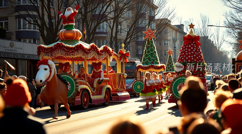 圣诞游行欢乐起航