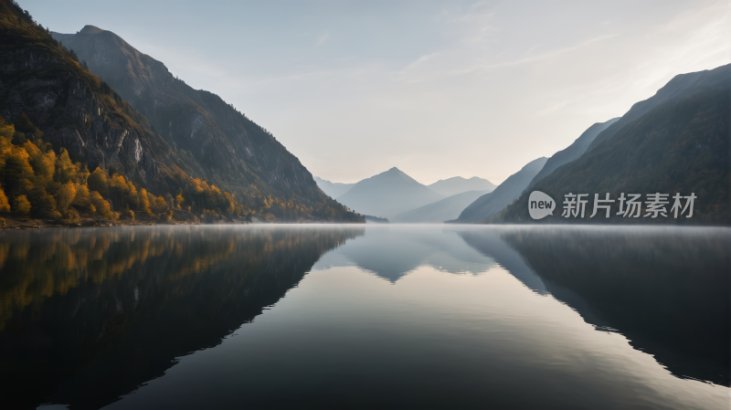 湖泊高清风景图片