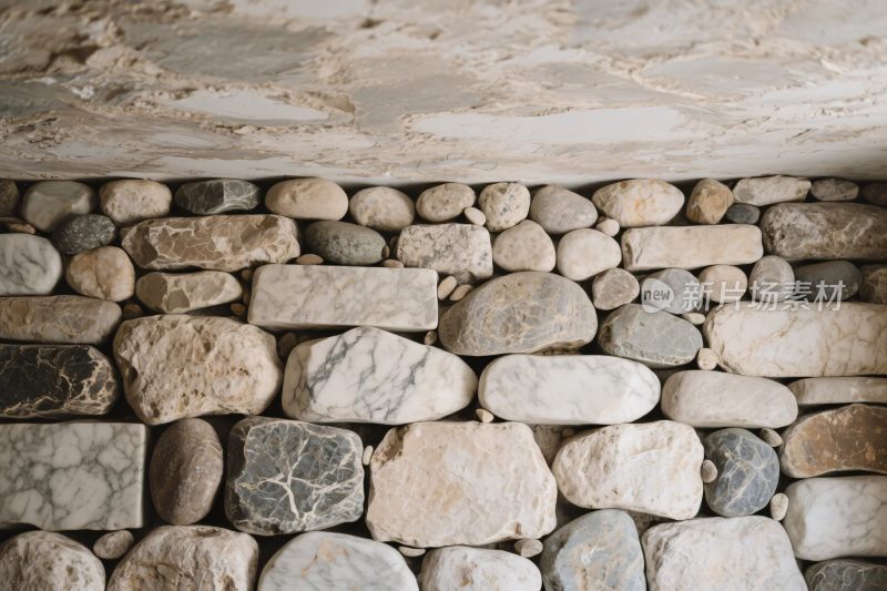 石材墙面石块纹理