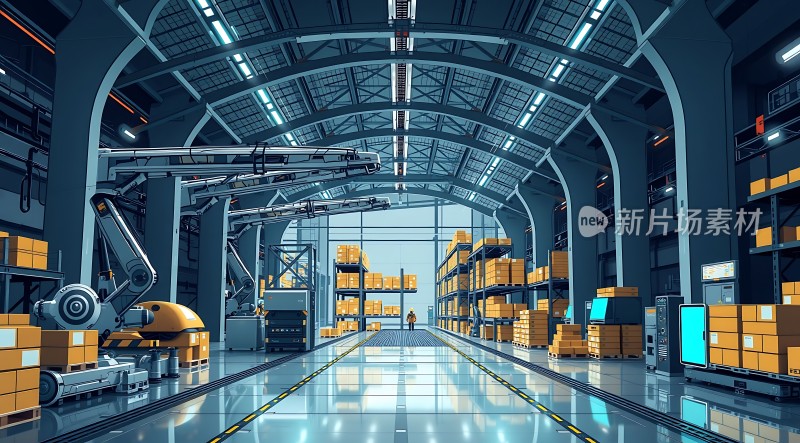 智能仓库未来物流新篇章
