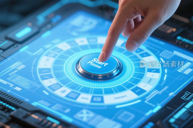 未来科技交互界面