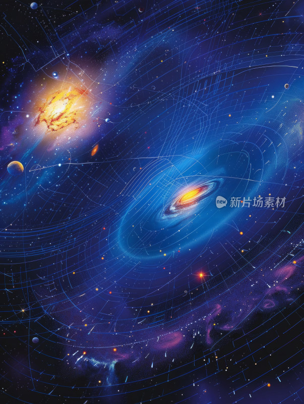 星河奇观宇宙景色