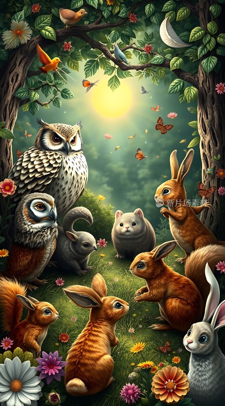 森林里的动物们