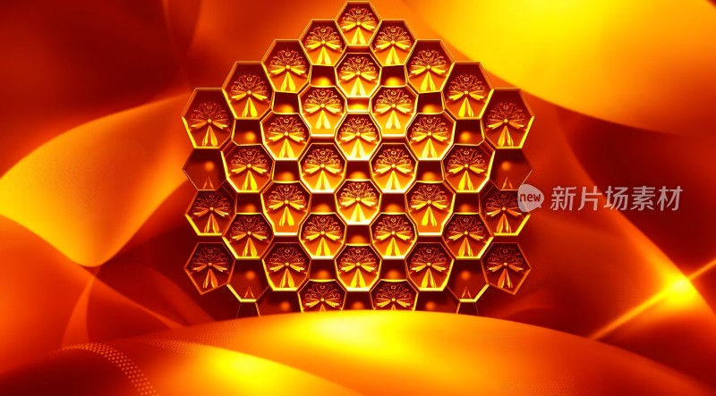 金色蜂巢新片场素材