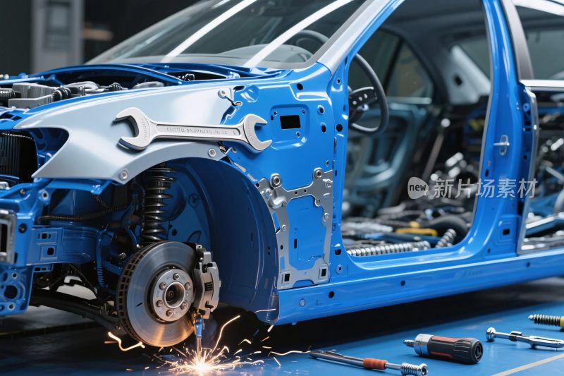 汽车维修作业场景