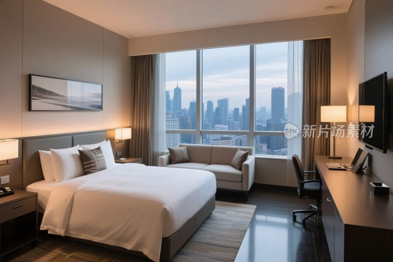 现代风格酒店客房