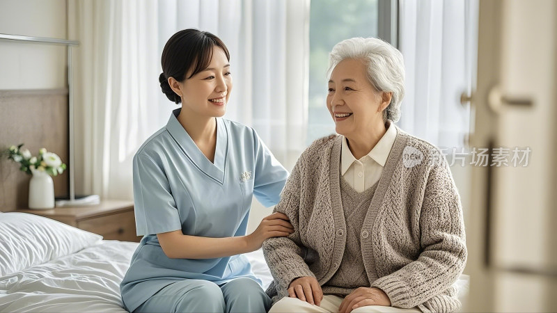 夕阳红养老院的温馨时刻