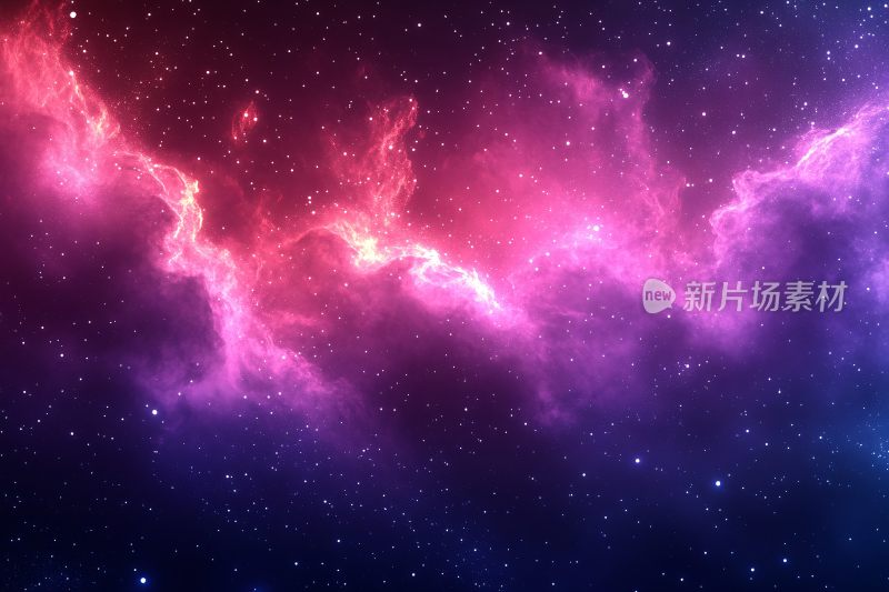 梦幻绚丽的星云宇宙景象