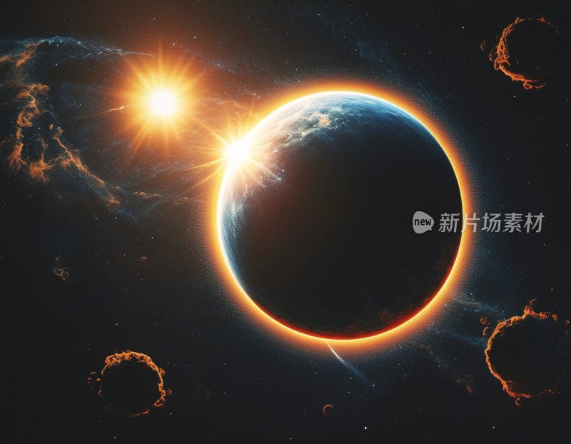 太阳系天体全景