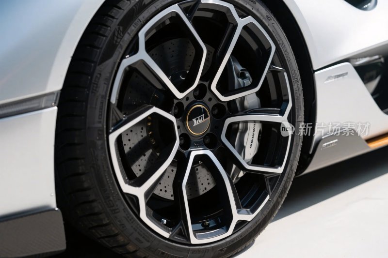 汽车轮毂特写