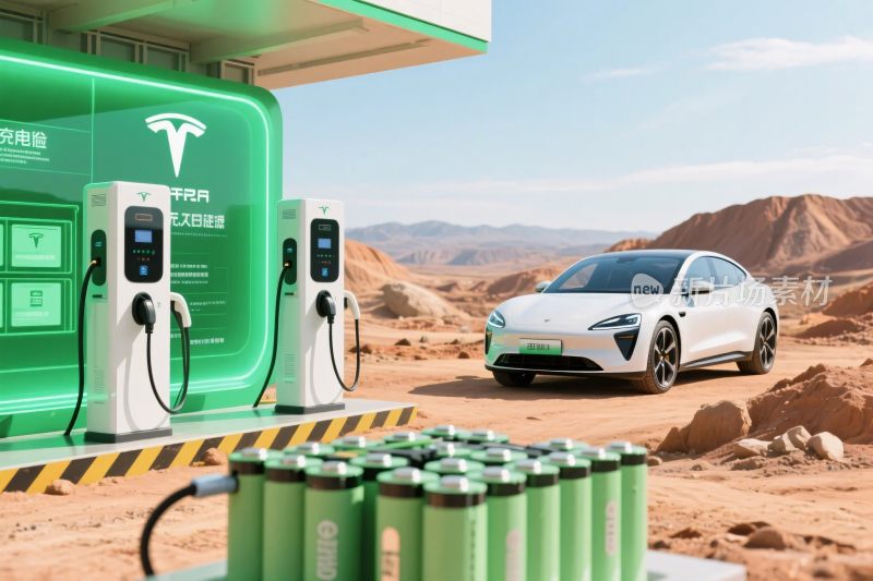 新能源汽车充电站场景