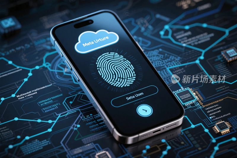 科技指纹安全界面