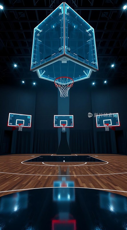 未来篮球场