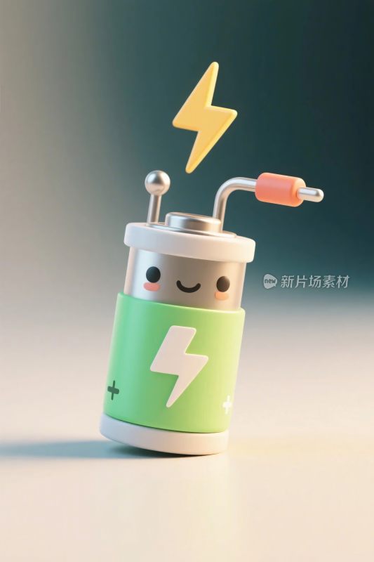 卡通能量装置形象