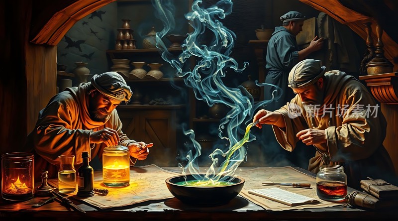 炼金术士的神秘实验