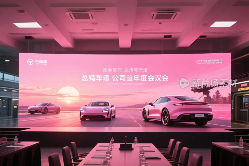 汽车品牌发布会现场