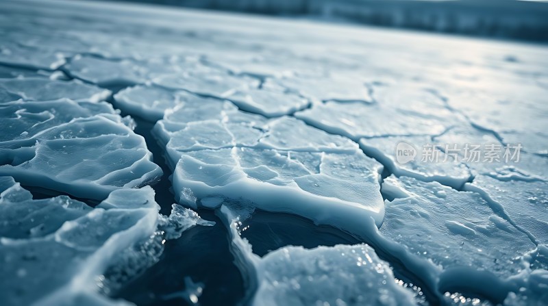 冰封世界晶莹剔透