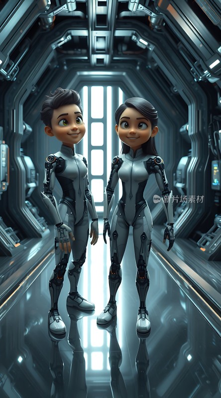 未来战士并肩作战科技感十足的画面令人印象深刻