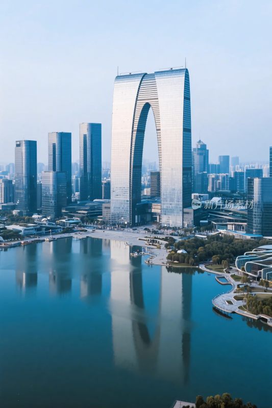 城市地标建筑风光