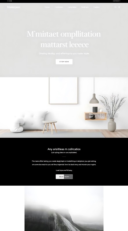 简约家居设计现代生活美学