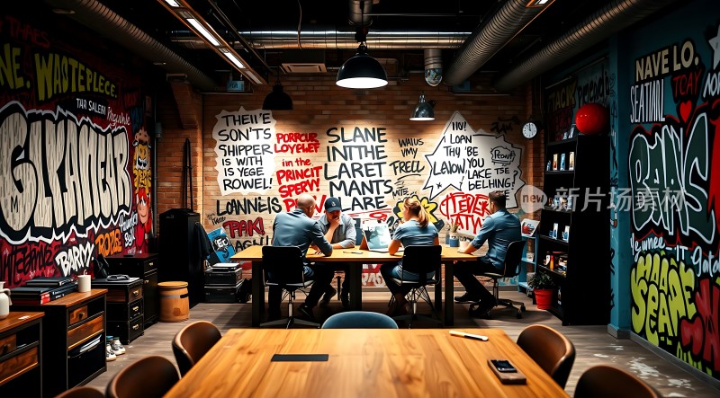 创意办公室头脑风暴会议