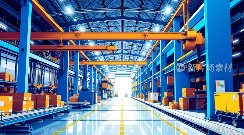 智能仓库高效物流管理