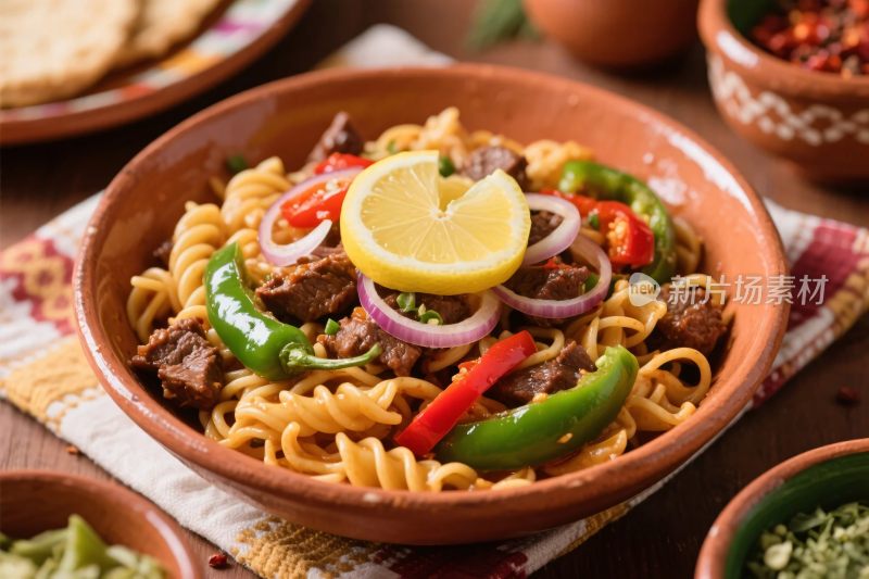 美食面食展示图