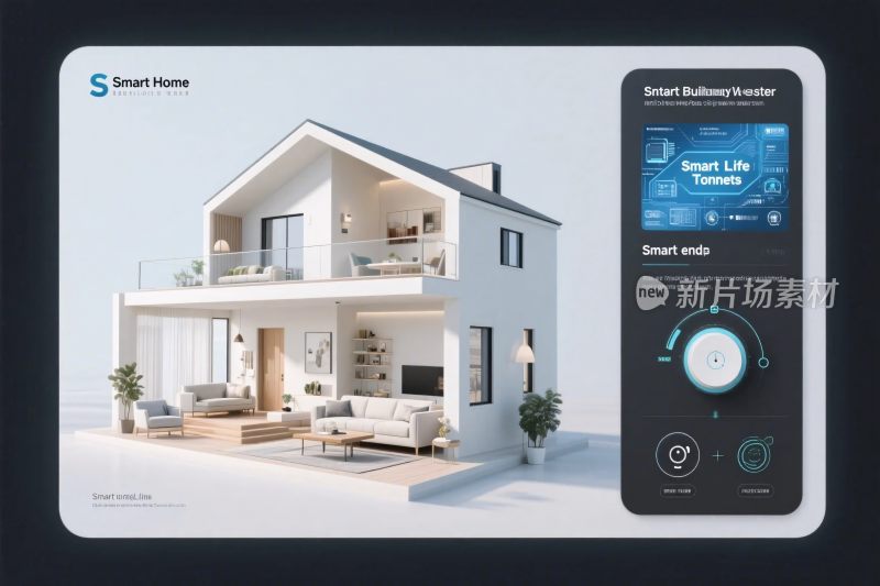 智能家居房屋界面展示