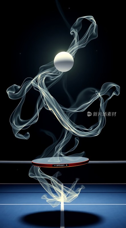 乒乓球运动的艺术表现