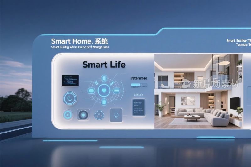 智能家居系统界面展示