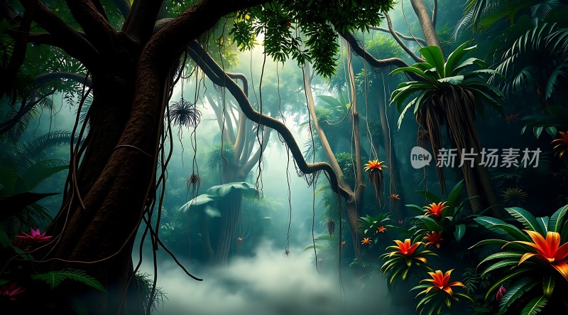 神秘雨林秘境探险之旅