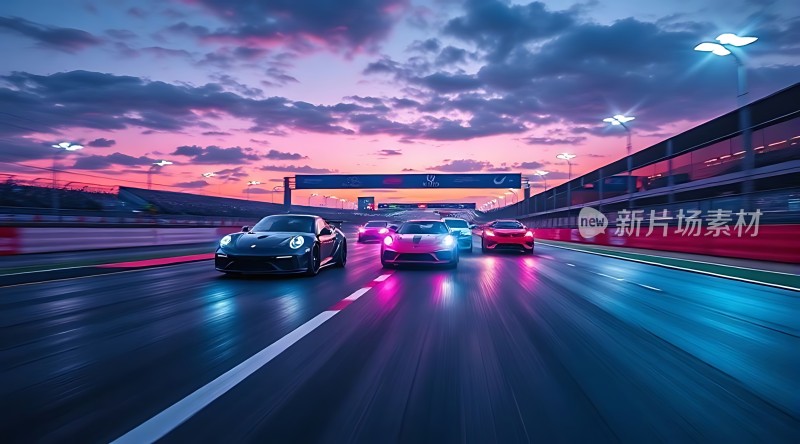 赛道飞驰赛车竞速