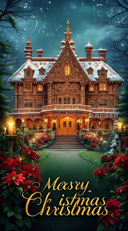 圣诞之夜温馨家园