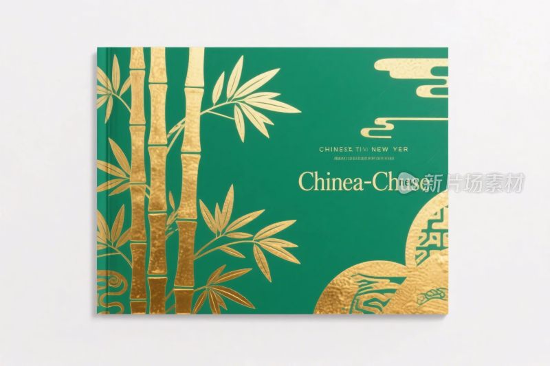 中国风竹子卡片