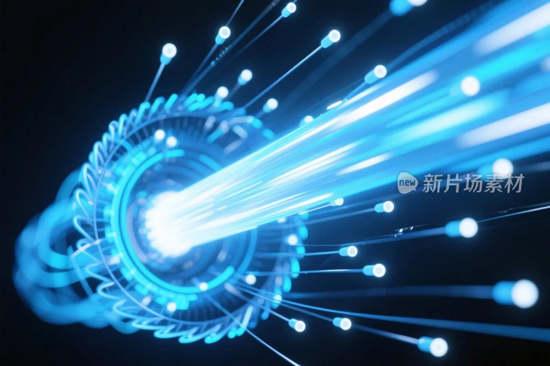 科技光束未来科技效果