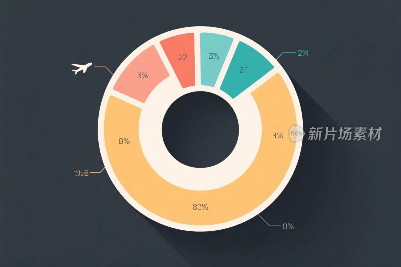 环形统计信息图