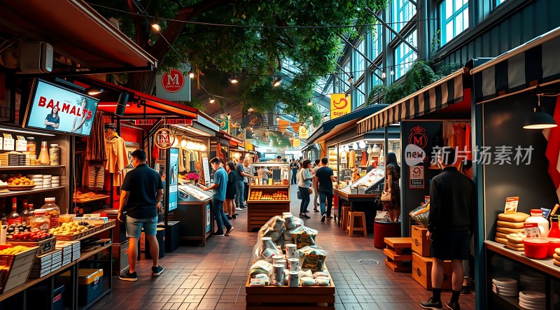 市场购物新体验