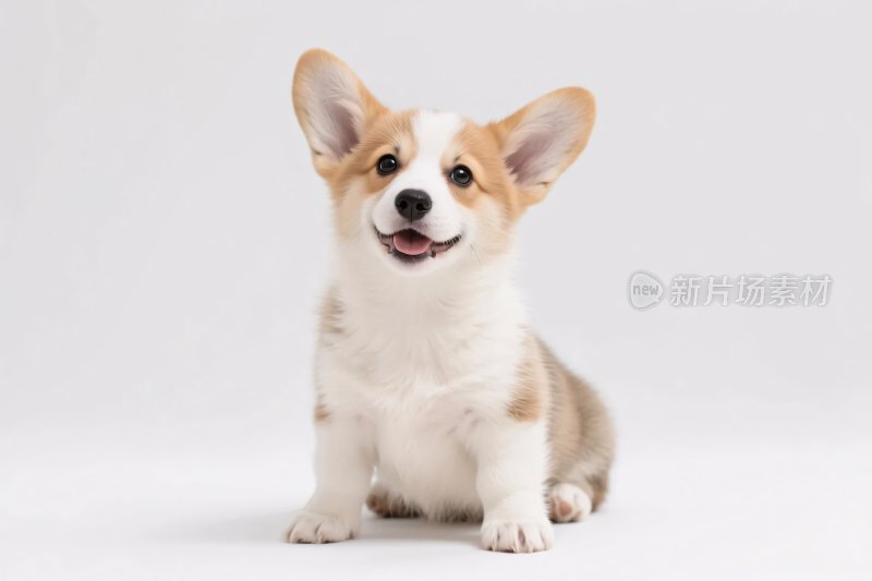 柯基幼犬纯色图