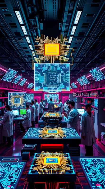 芯片实验室科技与智慧的交汇之地