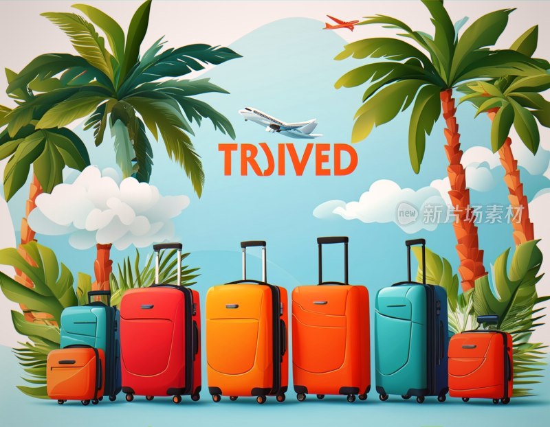 旅行社横幅模板