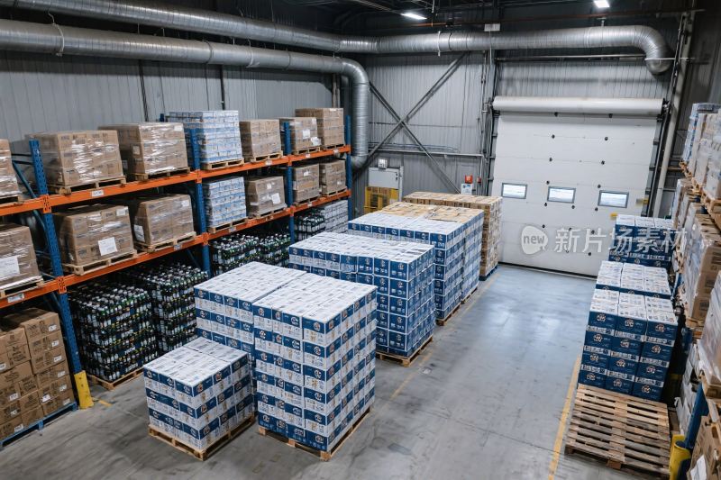 仓库内部货物存储场景