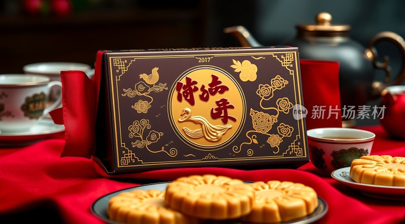 2017年月饼礼盒传统与现代交融的美味体验