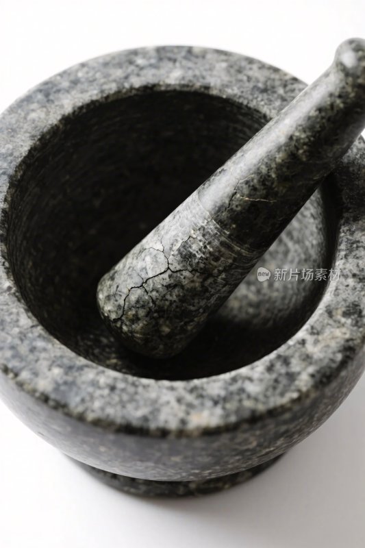 石质研钵研杵特写