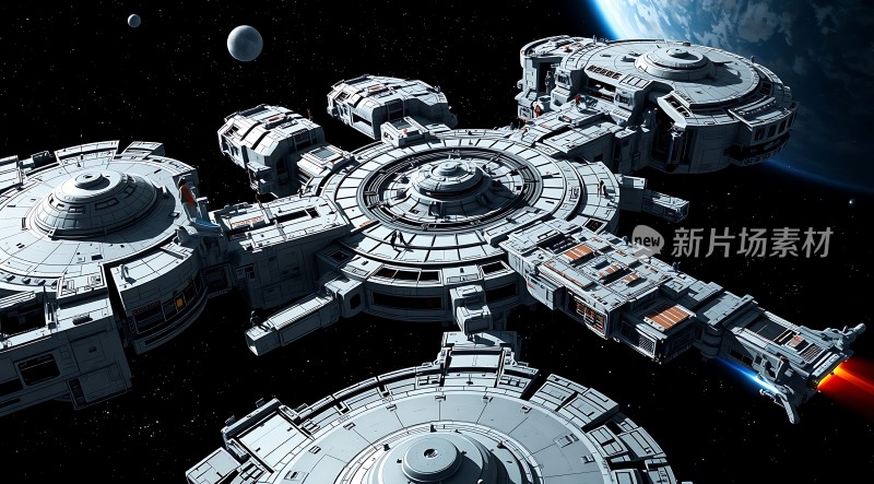 星际飞船联盟探索未知宇宙