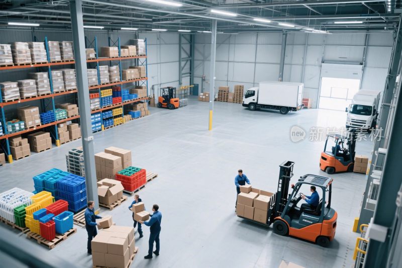 仓库货运作业场景