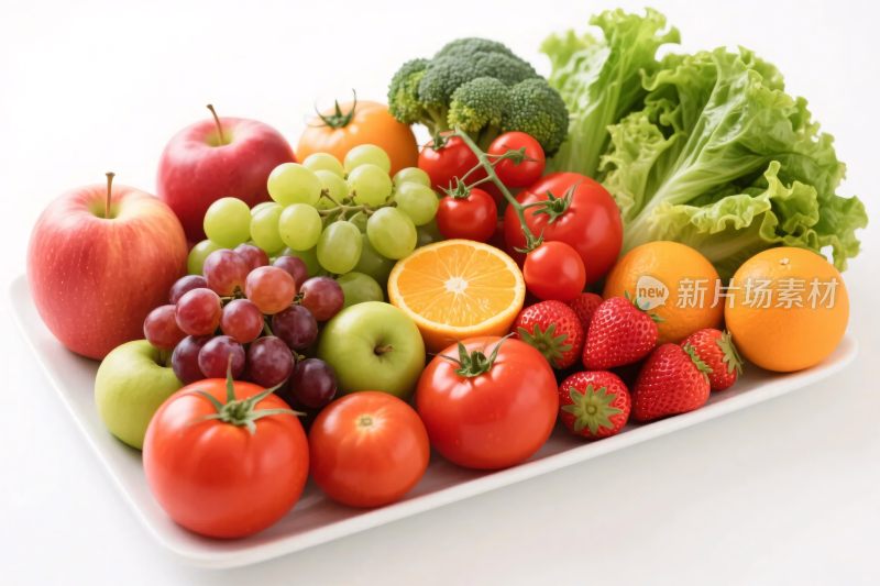 新鲜蔬果展示图