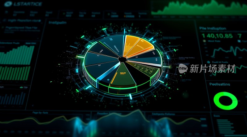 未来科技数据图表展示