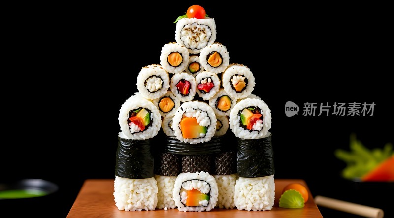 新片场素材 精美寿司大集合