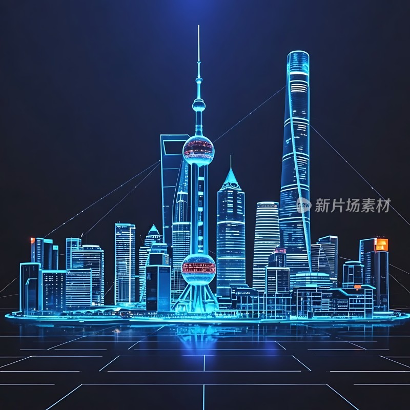 未来之城科技之光